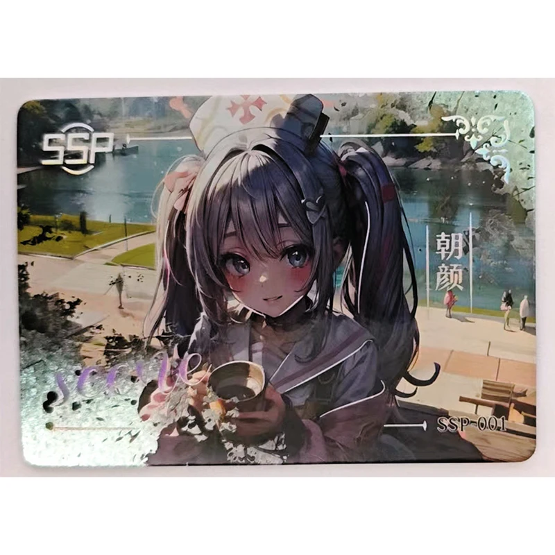 Anime Goddess Story SSP Series Collectible Cards Hatsune Miku Sangonomiya Kokomi Keqing Christmas Birthday Gifts Children's Toys