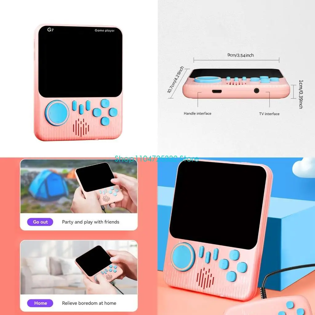 

Игровая консоль P5EA G7 3,5-дюймовый ЖК-экран Ультратонкий плеер для видеоигр с поддержкой