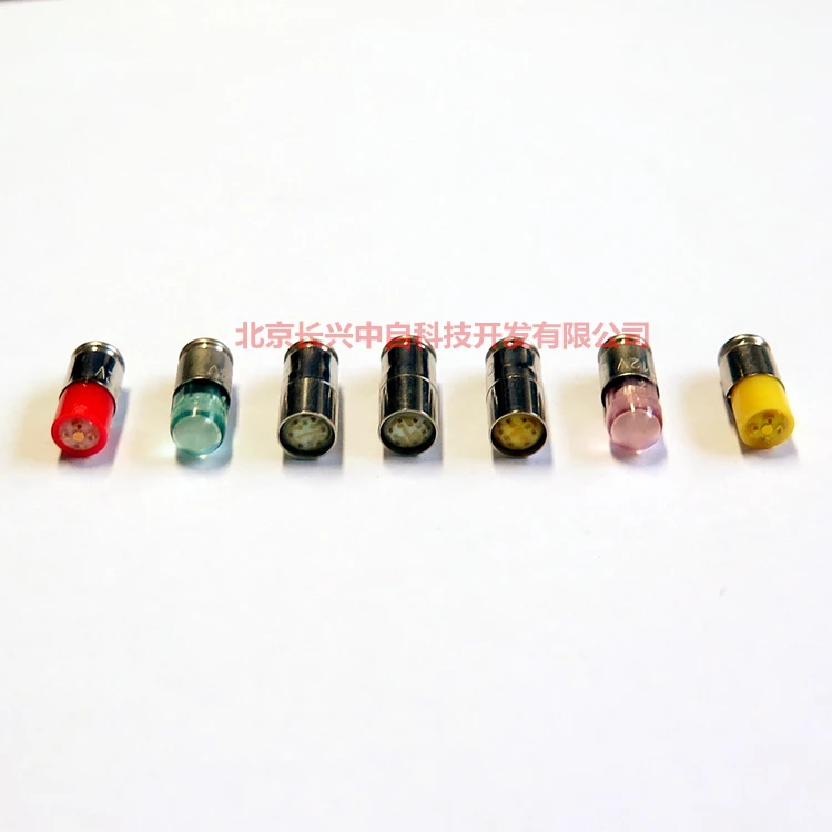 Taiwan Jinlian DECA LED bulb beads DC6V 12V 24V red, yellow and green DECA switch LED lights--10PCS/LOT