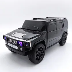 WS-590 Car Model Wireless Blue-tooth Speaker Stereo Bass Sound Woofer Hifi Music Active BT Gift Toy Car Model Speakers FM Radio