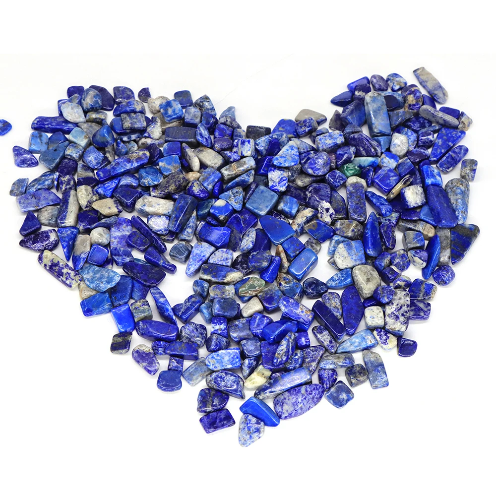 Natural Lapis Lazuli Tumbled Stone Gravel Specimen Healing Crystal Jewelry Making Gemstone Aquarium Decor Bulk Lots Wholesale