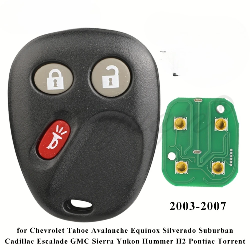 

Автомобильный ключ 315 МГц для Sierra Chevrolet Tahoe Avalanche Equinox Silverado Escalade Hummer H2 Pontiac Torrent