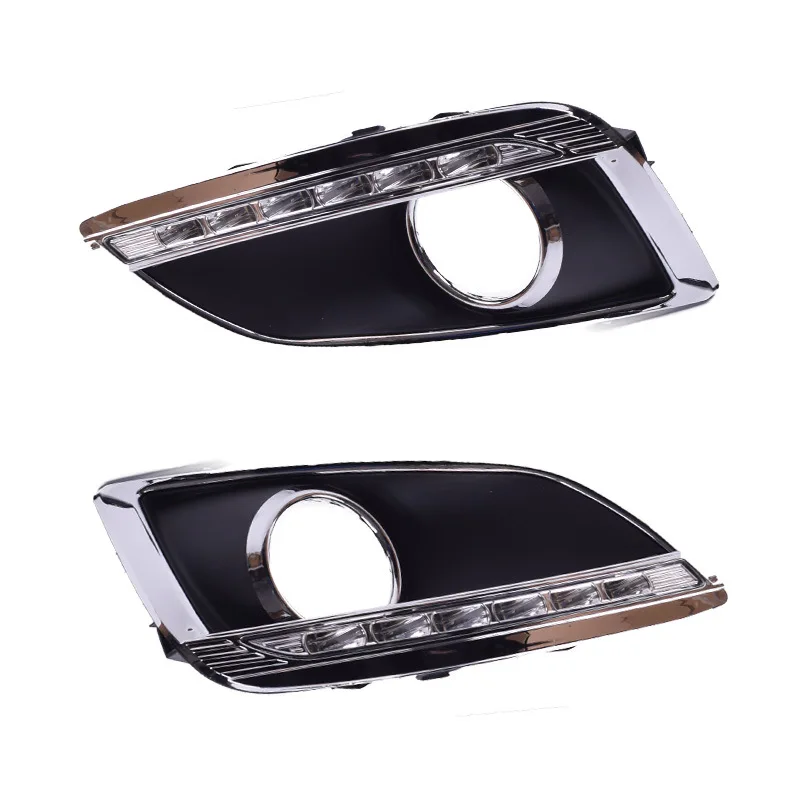 For Hyundai IX35 2010 - 2013 LED DRL Daytime Running Light Daylight Waterproof Signal lamp Car Styling Lights