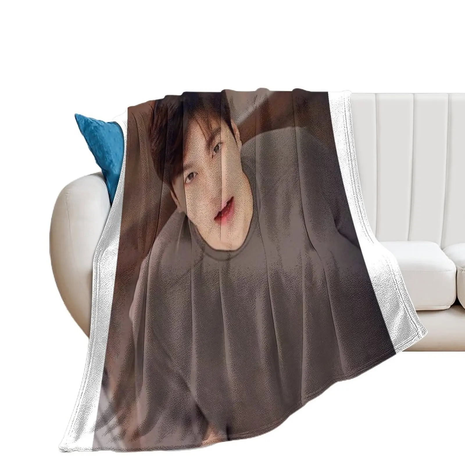 Lee Min-ho Throw Blanket Soft Beds valentine gift ideas Blankets