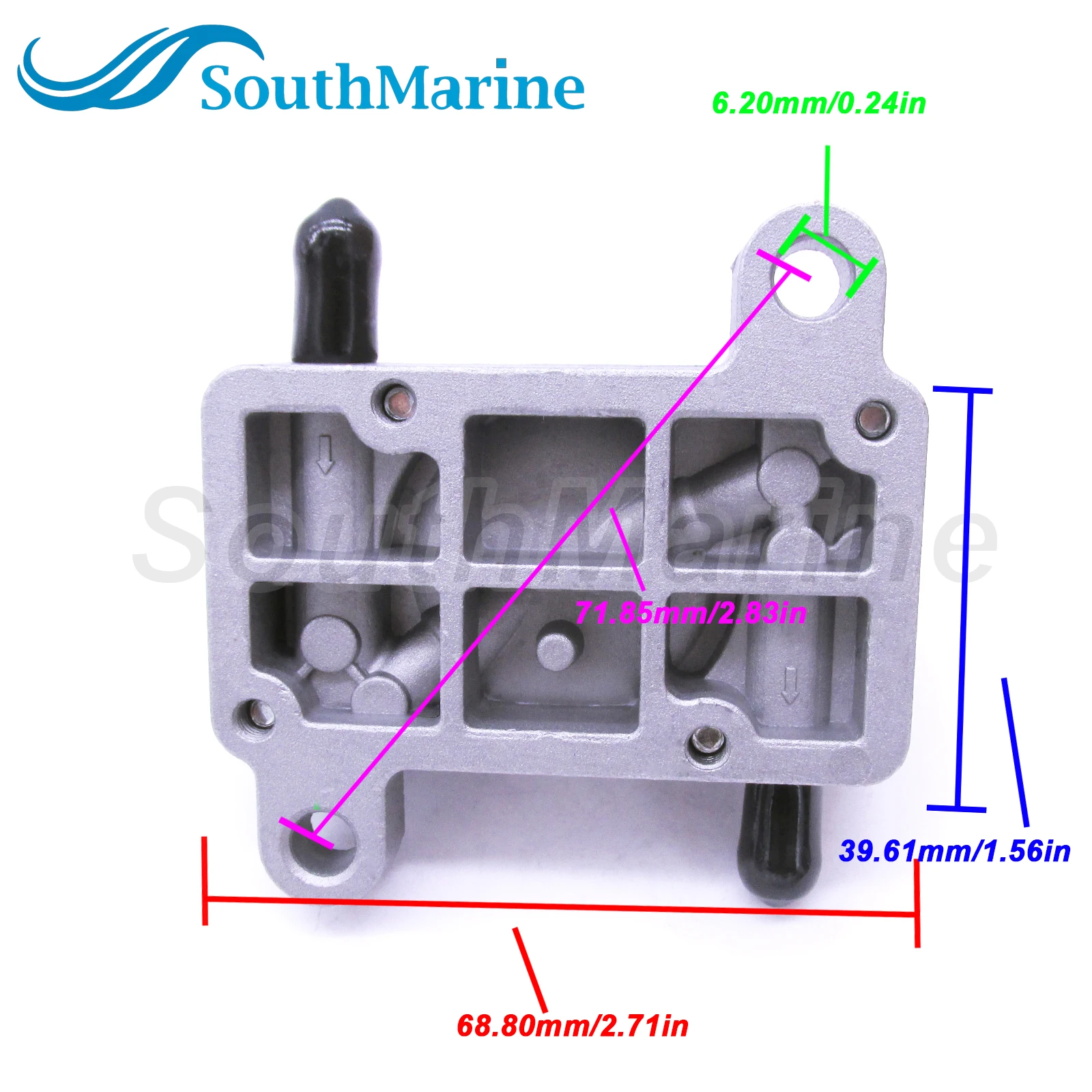 DF44-211 DF44-211D DF44-227 Single Outlet Fuel Pump for Honda Odyssey FL250 FL350 Arctic Cat Snowmobiles Go Kart ATV 07-187-01