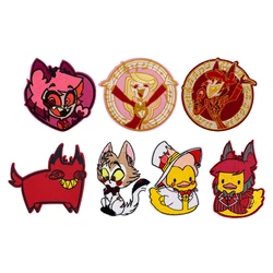 Patch Brodé de Personnages de Dessin Animé Amusant, Logo Cool, Accessoires de Vêtement, Autocollant, Cadeaux pour Enfant