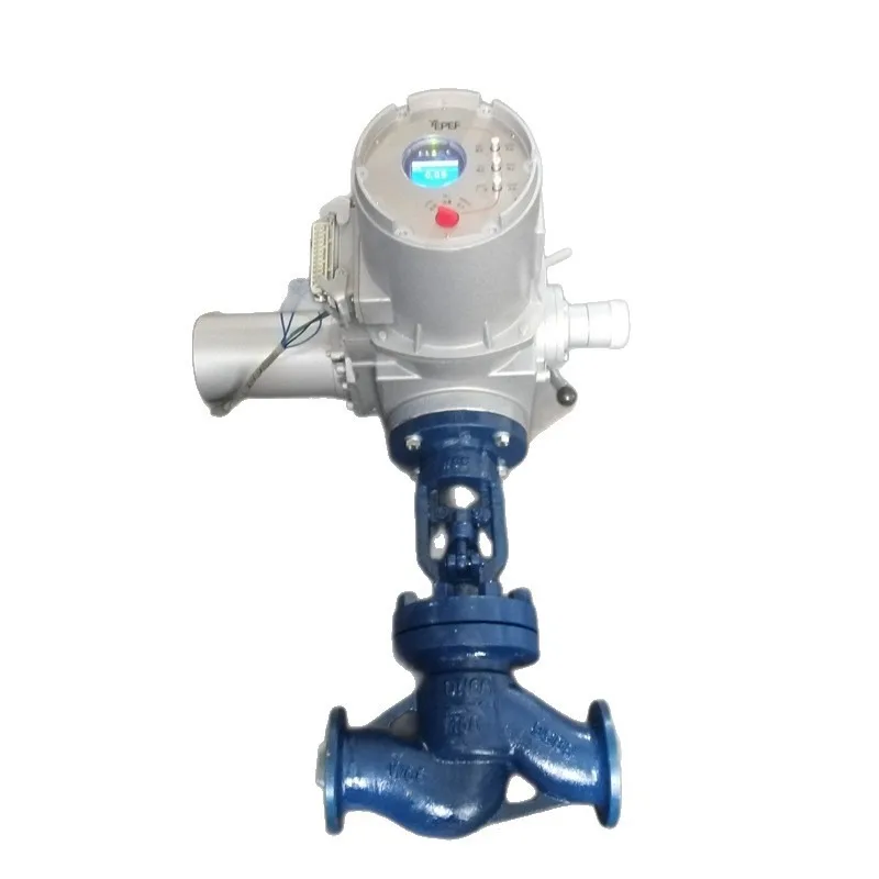 J941H-40C DN600 electric globe valve, flange globe valve J61H-64C DN500 butt welding globe valve