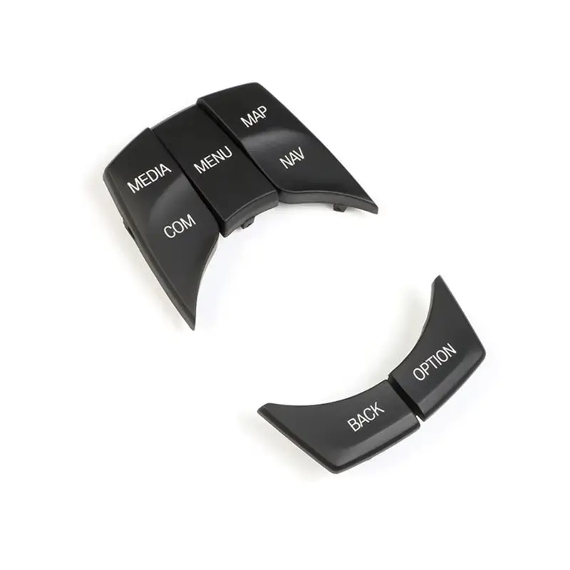 For BMW 5 Series 6 Series 7 Series G30 G31 G38 G32 G11 G12 G60 G68 G70 Console CIC I-Drive Multimedia Button Cover Trim-A28K