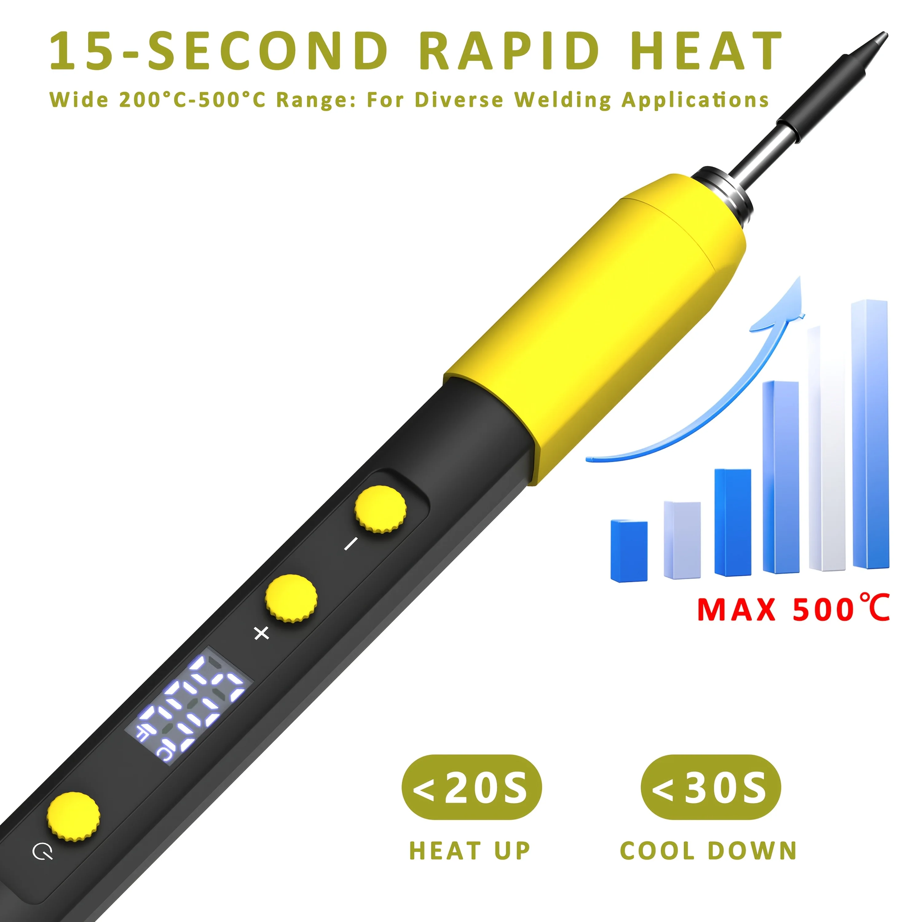 Digitale USB-soldeerbout, 200- - Diy Electronics Tools recensie en prijs