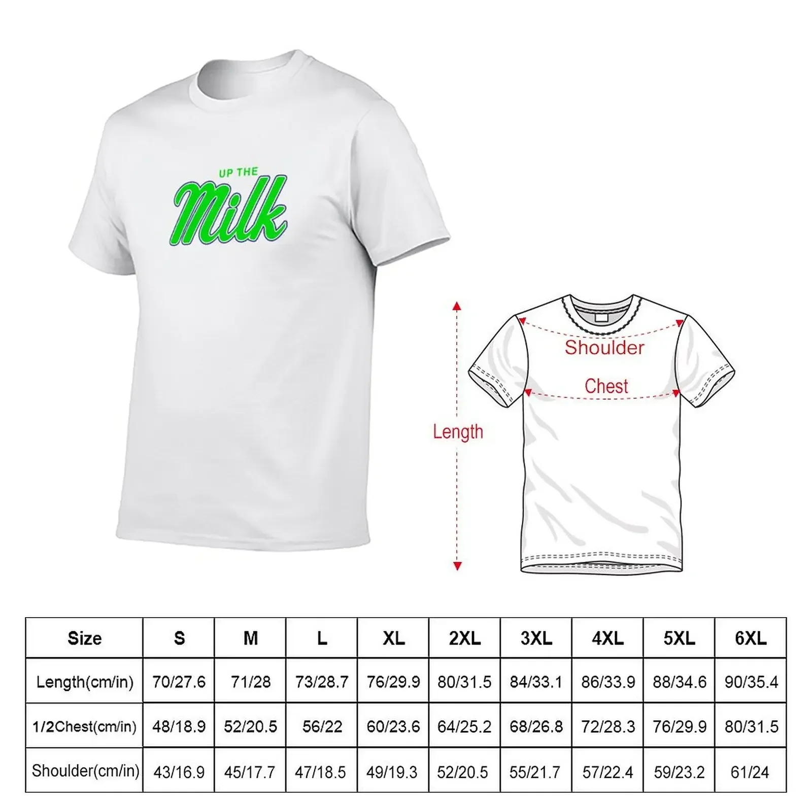 Up The Milk T-Shirt plus size clothes man clothes mens t shirt