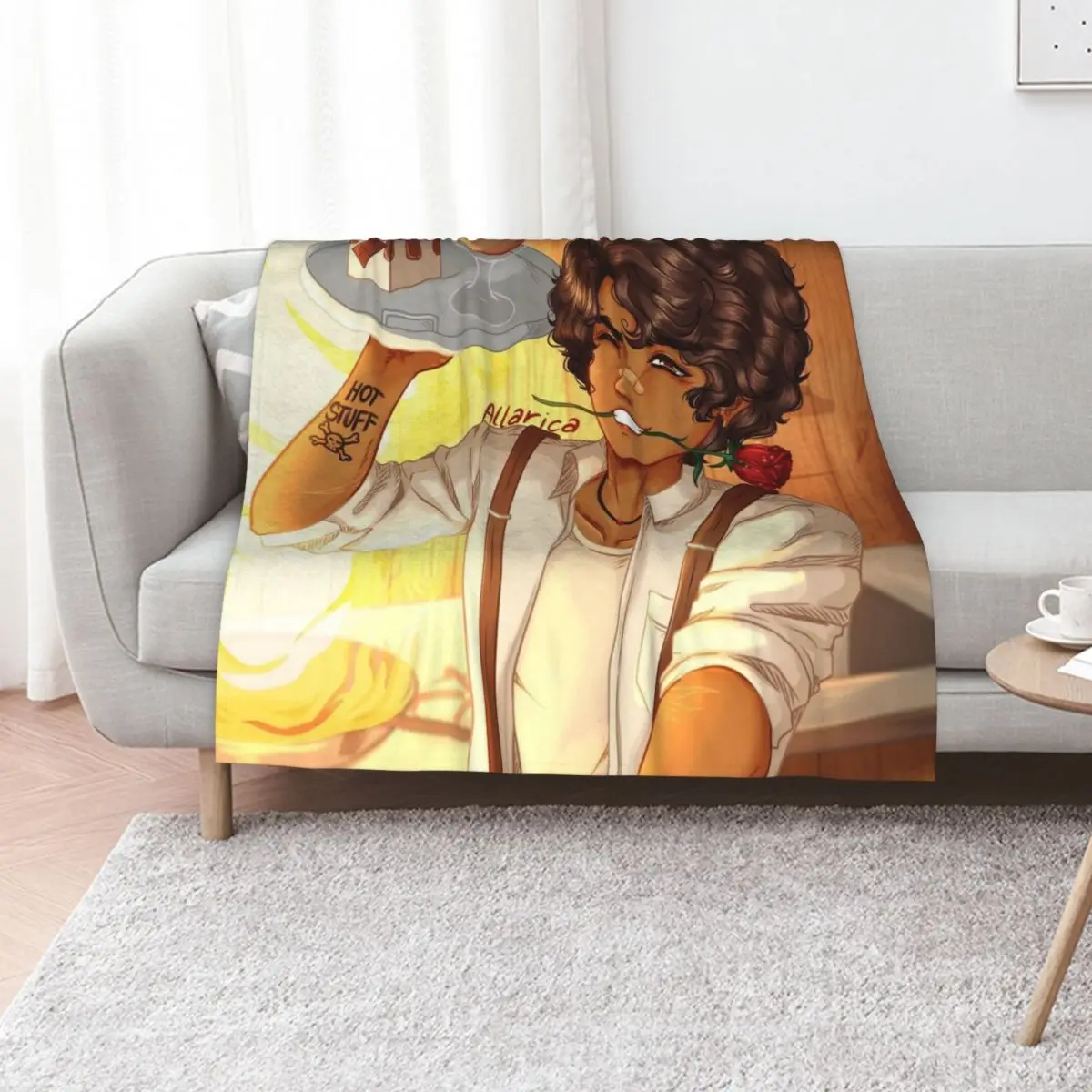 Boyfriend Leo Valdez Throw Blanket Retros Summer warm for winter valentine gift ideas For Decorative Sofa Bed covers Blankets