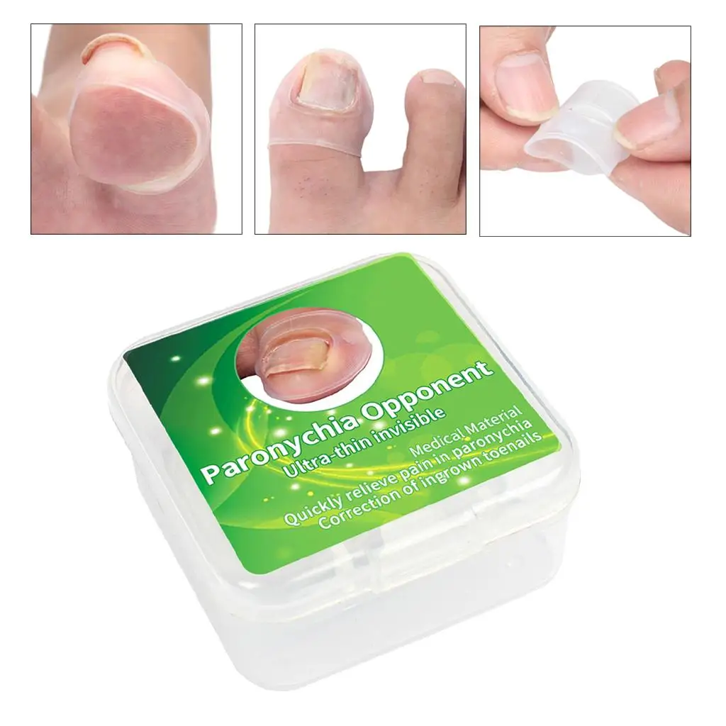 Toe Nail Correction Foot Care Corrector Sleeves Paronychia Treatment Tool