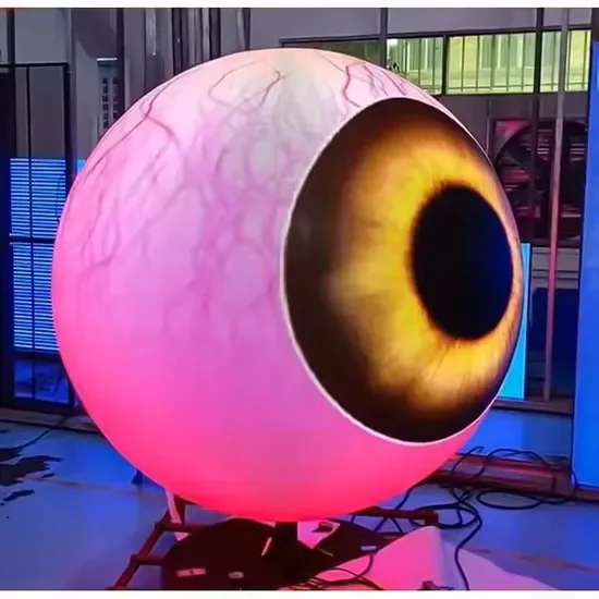 Custom Hanging P3.91LED Ball Display Video Round Lantern Spherical Transparent LED Display