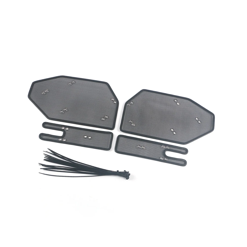 Stainless steel Car Front bumper Screening Grille Insect proof net Covers Trim Car Styling For Chery Tiggo 7 Pro 2020 2021 image 6