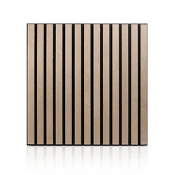 Eco-friendly Wood slat wall panels acoustic panels soundproofing Wooden MDF AKUPANEL acoustic wall for slat panels