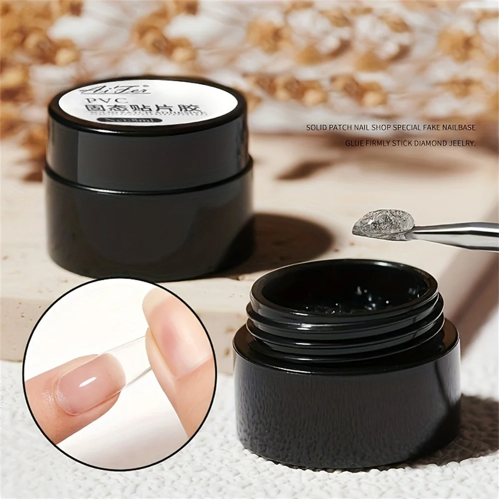 Aifen Long-lasting Hold Strong Adhesive Fast-drying Trending Nail Product Easy Application Durable And Flexible Nail Art