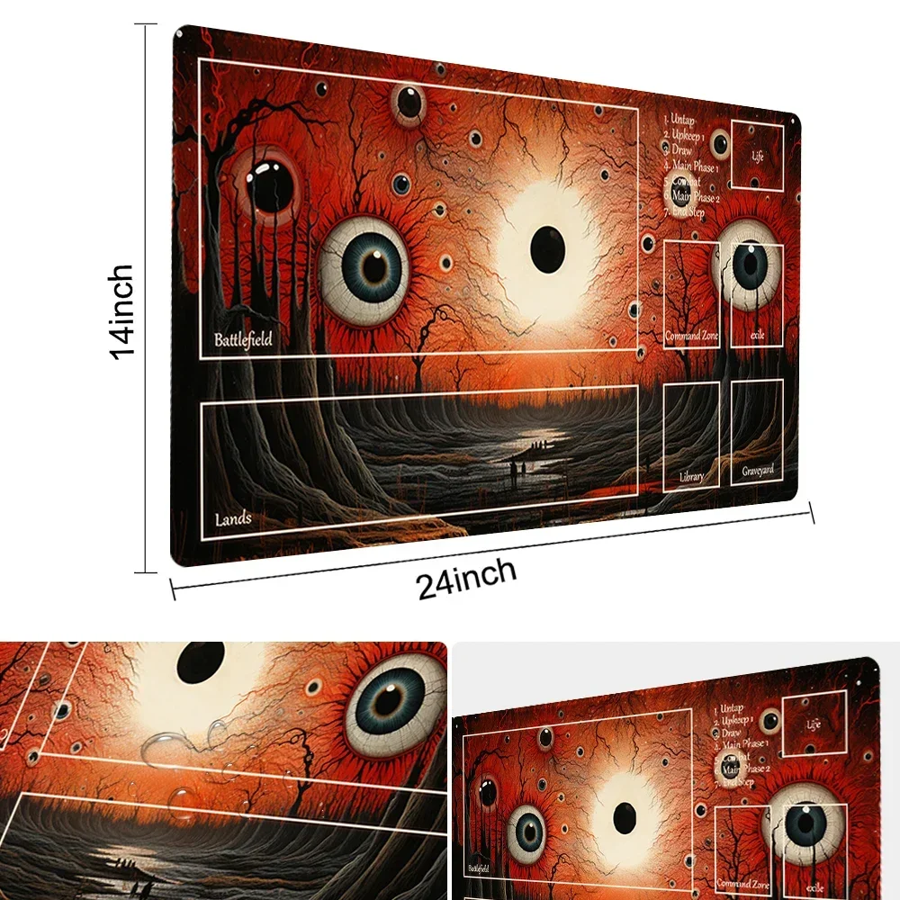 

Резиновый противоскользящий игровой коврик с принтом высокой четкости подходит для геймеров и домашнего использования в качестве механической клавиатуры для компьютеров.