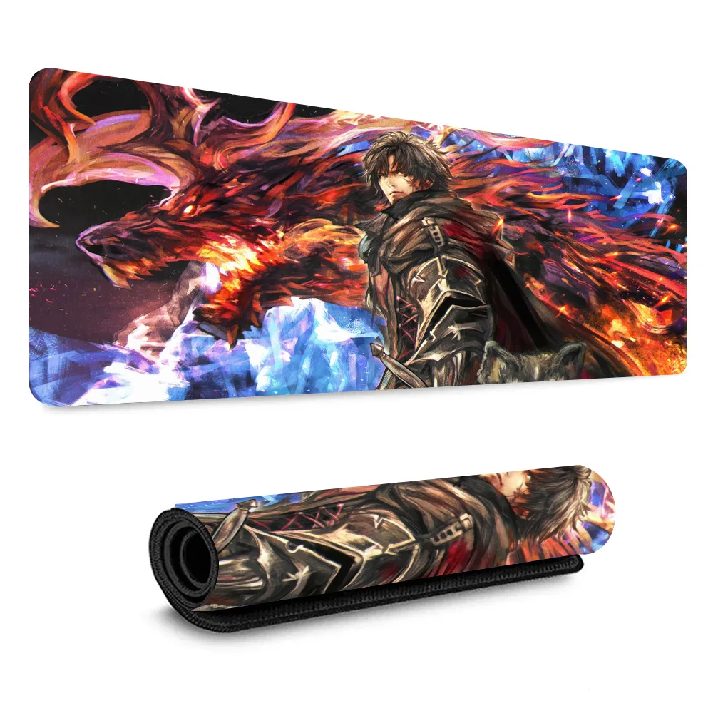 

FINAL FANTASY XVI Gaming Mouse Pad Large Mouse Pad PC Gamer Computer Mouse Mat Big Mousepad Silicone Keyboard Desk Mat Mause Pad