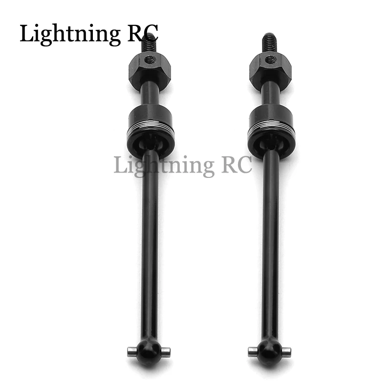 2pcs Metal Front Drive Shaft CVD for Losi LMT 4WD Solid Axle Monster Truck 1/8 RC Car Upgrade Parts