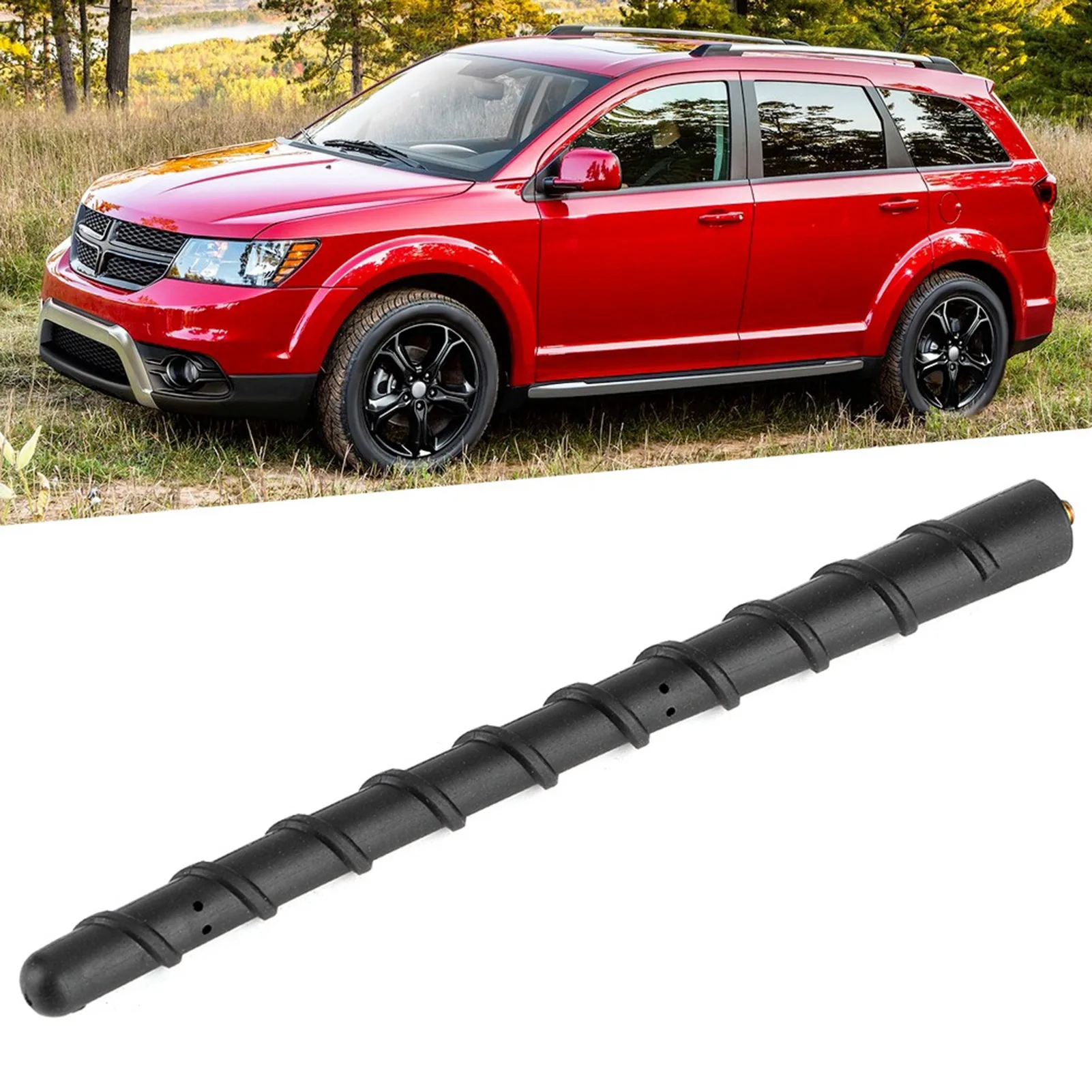 7in Removable Car Antenna Signal Aerial Mast Accessory  For Dodge Avenger/Nitro /Durango For Jeep Liberty/Cherokee /Compass