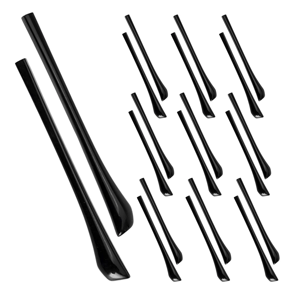 

10 Pairs Black PVC Glasses Temple End Tips Anti Slip Ear Grips Eyeglasses Accessories Suitable for Running Swimming Outdoor