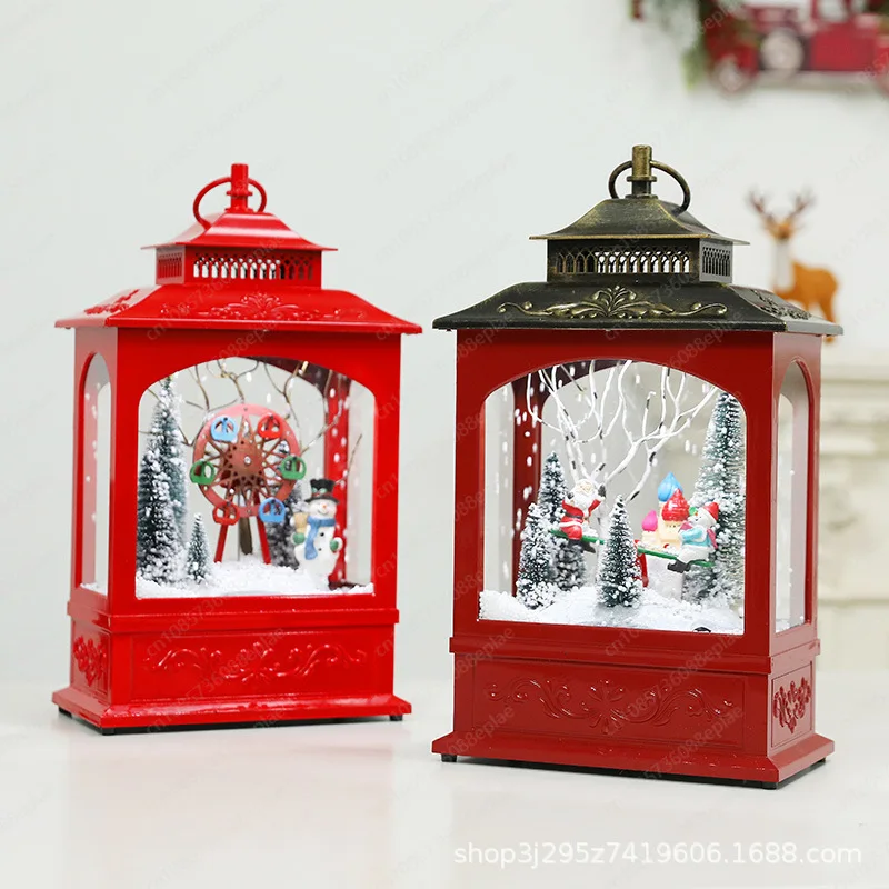 

Трансграничный рождественский музыкальный снег, рождественские подарки, торговые центры, гостиные, оконные стойки, праздничные украшения