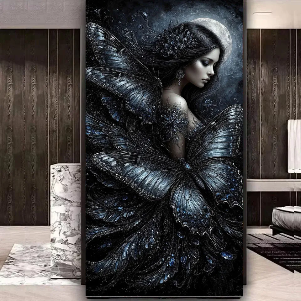 

Butterfly Fairy DIY 5D Diamond Painting New 2026 Full Square Round Drill Mosaic Diamond Art Embroidery For Home Decor Gift
