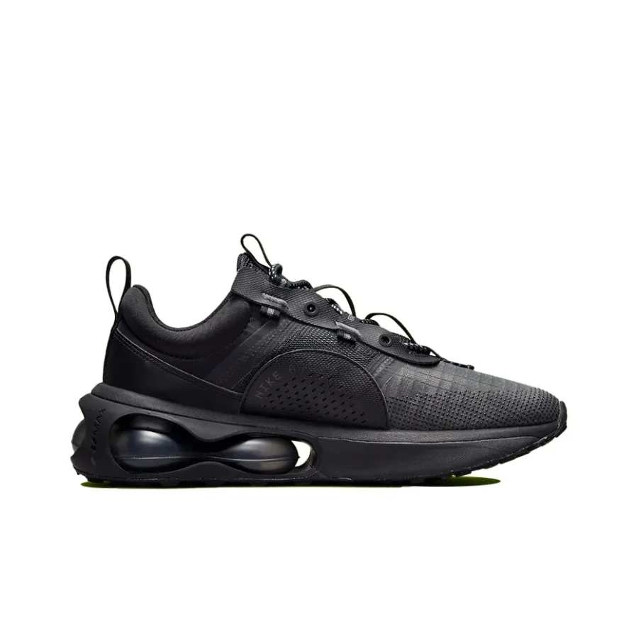 Nike Black Air max 2021 Low Top Fashion Casual Running Shoes Comfortable Breathable Shock Absorbing Men's and Women's Sneakers