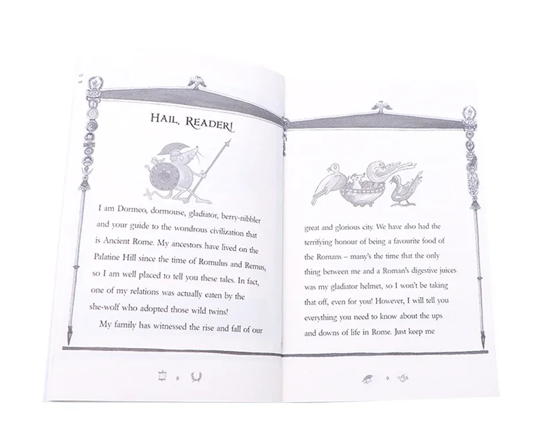 The Romans Gods, Emperors and Dormice, Children's books aged 8 9 10 11 12 English book, Graphic Novels 9781406384048