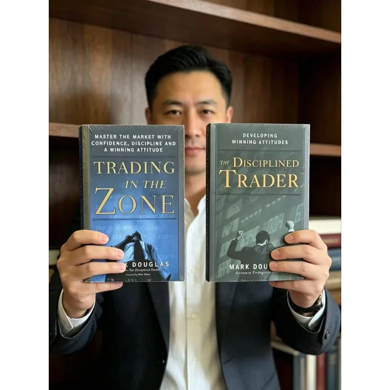 Mark Douglas Trading Books Collection - Trading in The Zone & The Disciplined Trader | Master Trading Psychology & Discipline