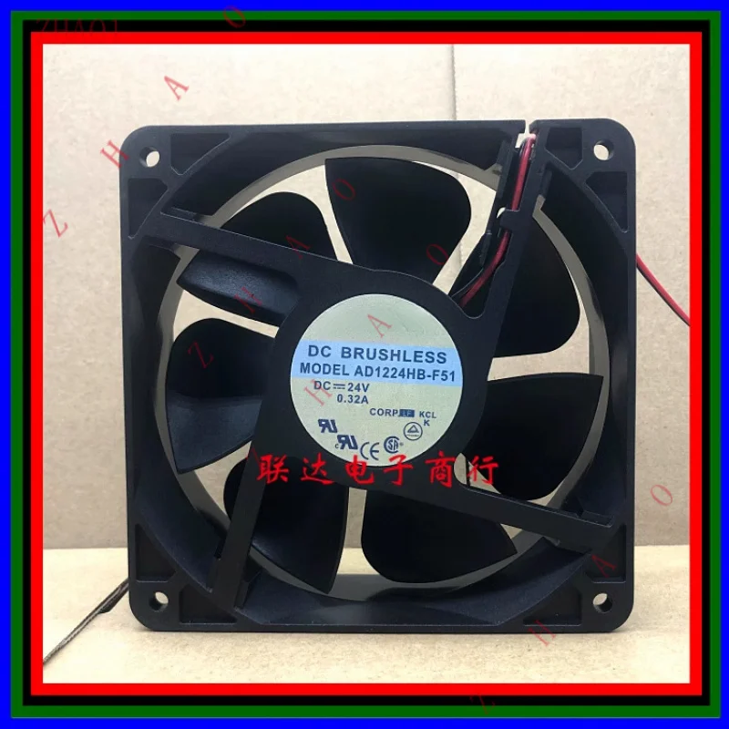 Z   for KAKU AD1224HB-F51 DC24V 0.32A 12038 12CM Inverter Cooling Fan