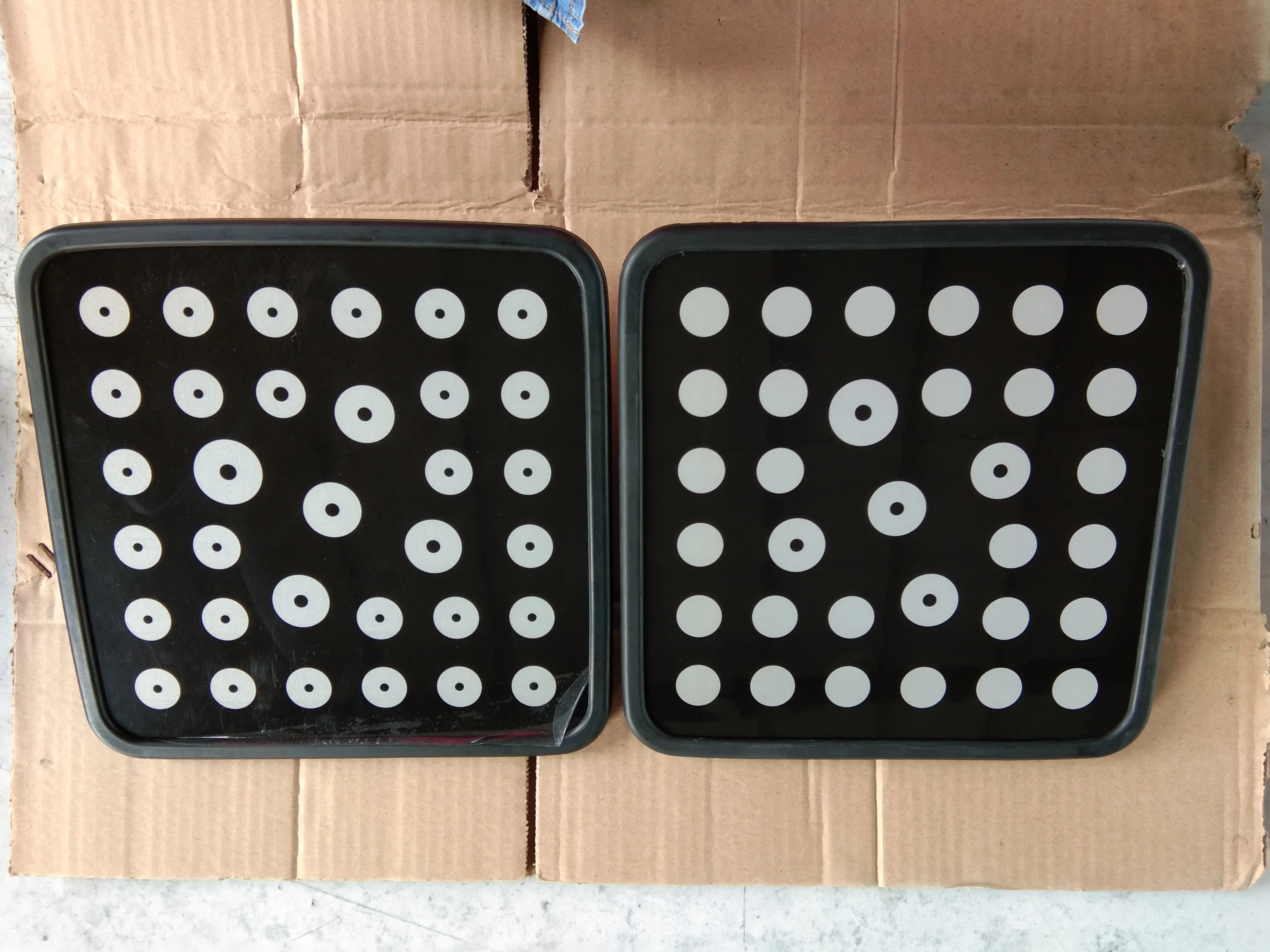 Target with Clamp for 3D Wheel Alignment