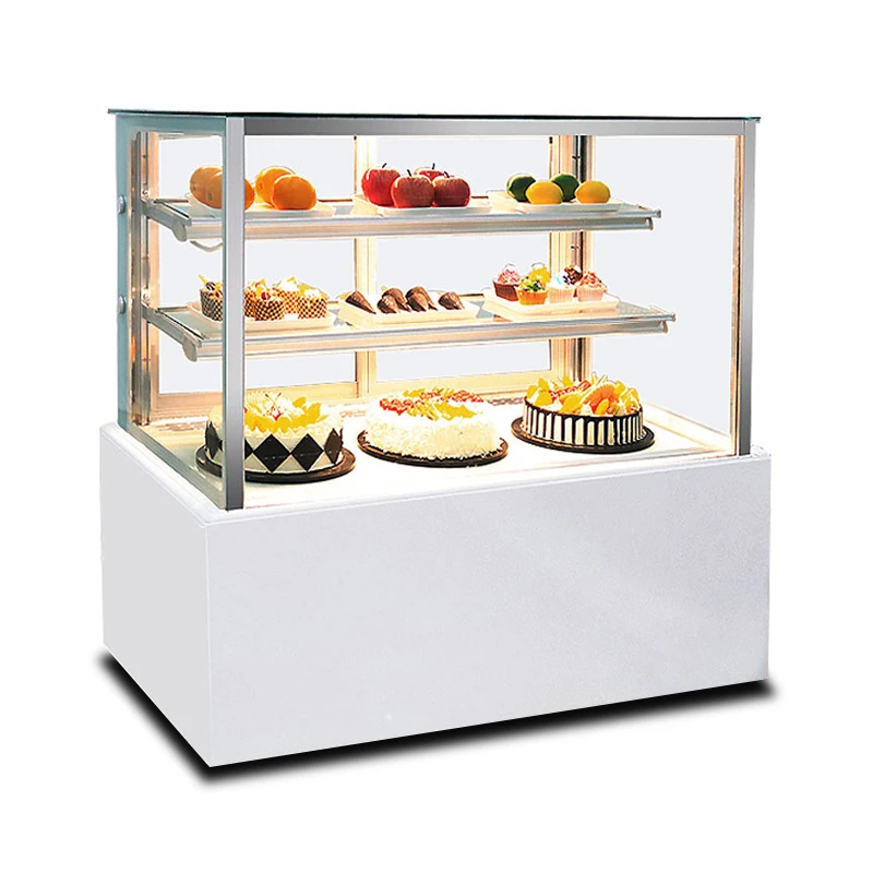 FOODLINE Cake Display Cabinet Commercial Refrigerated Showcase For Bakery Shop Pastry Dessert Constant Temperature Display