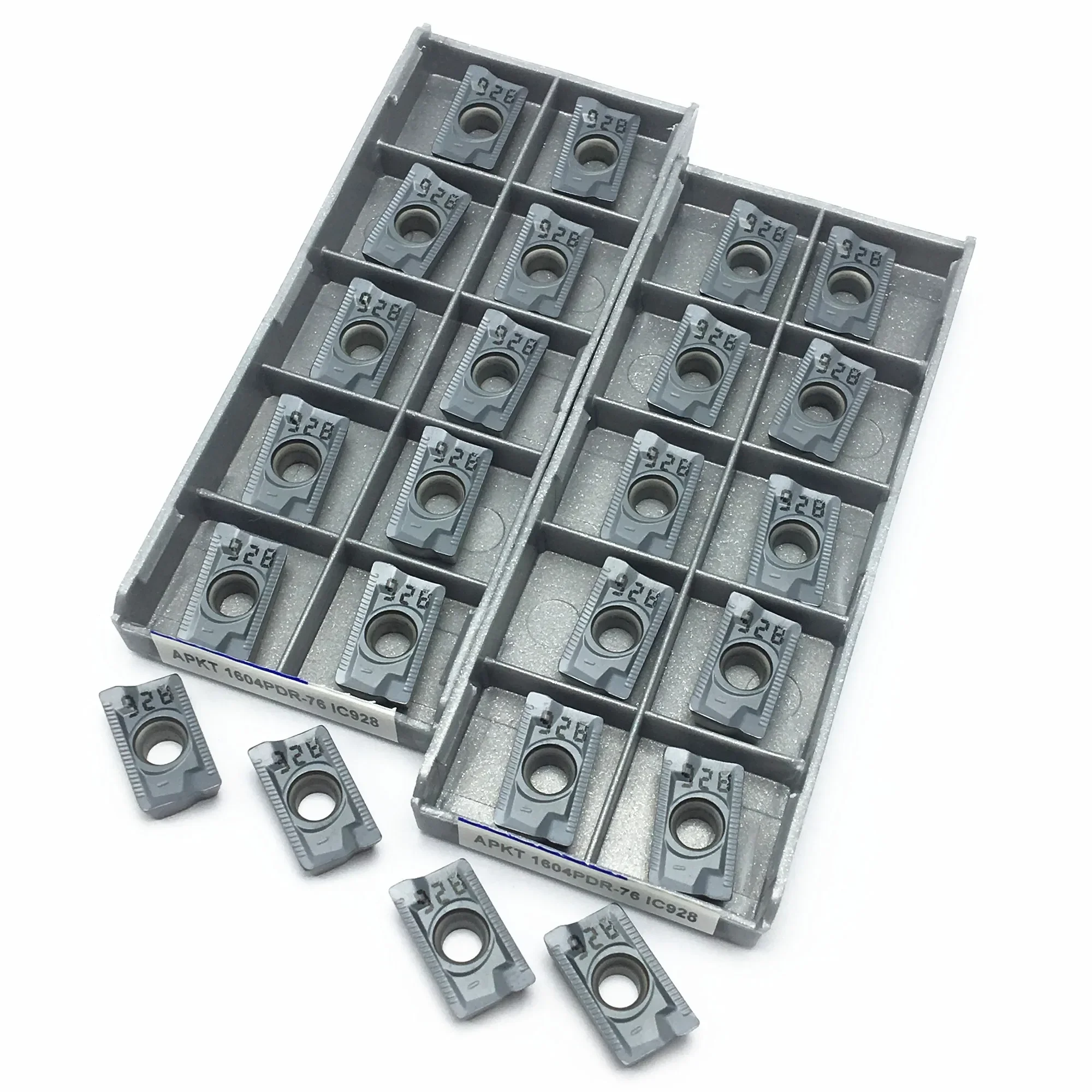 10PCS APKT1604 PDER 76 IC928 Turning Tool Carbide Insert Lathe Tool APKT 1604 Turning Insert Milling Cutter