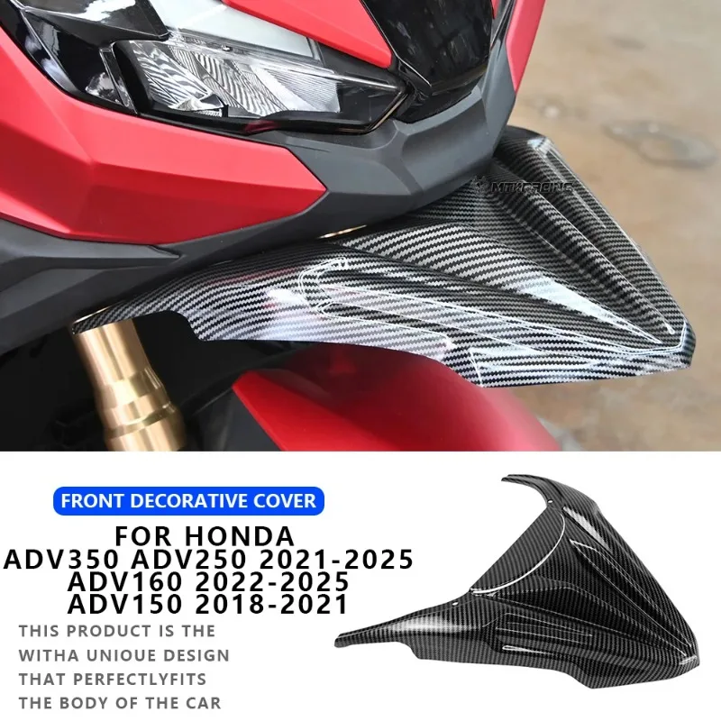 

For HONDA ADV 350 /ADV250 /ADV 150 /ADV 160 Motorcycle Beak Nose Extension Cover Spoiler Front Winglets Fairing Aerodynamic Wing