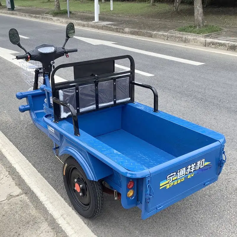 New electric tricycle for household adult transportation small stall