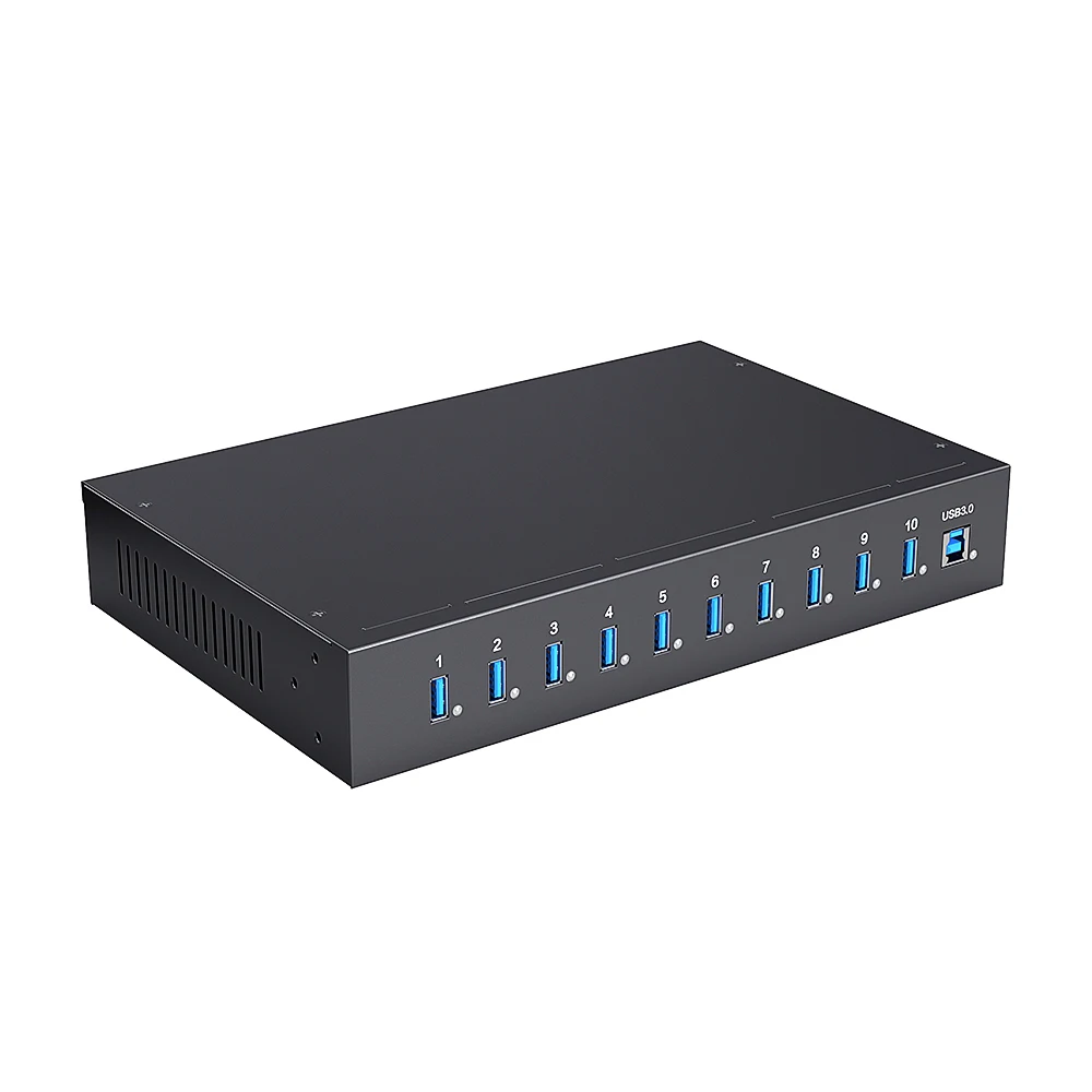 Usb 3.0 Hub  110W  Intelligent Control Usb Charger Station Phone Docking Station