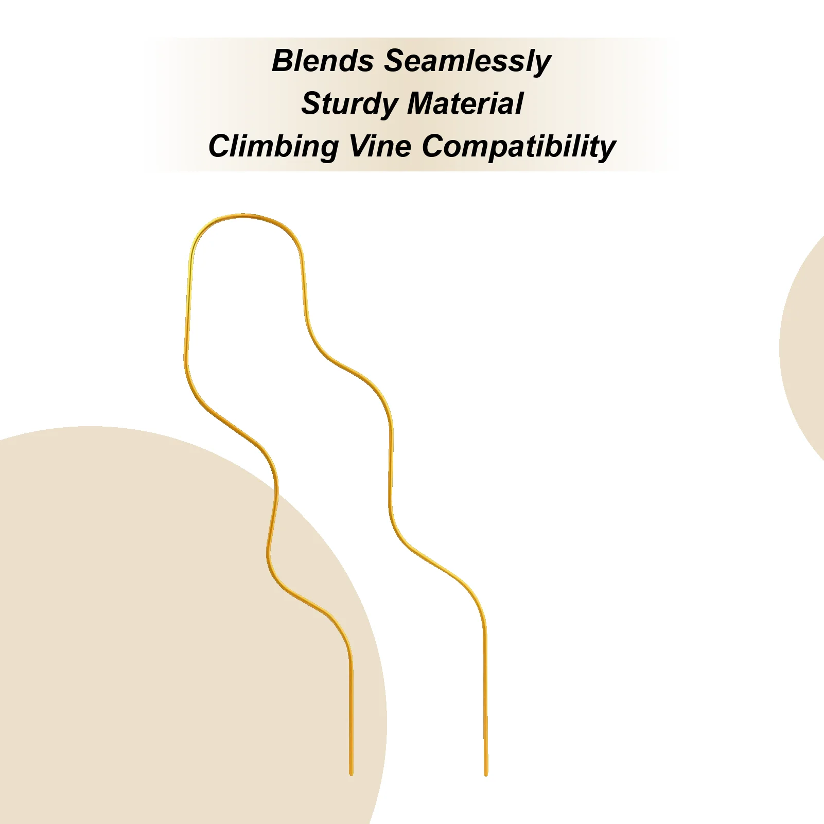 

Plant Trellis Tomatoes Climbing Rack Reusable 18 Inch Plant Trellis For Vineyard Hydroponics Raised Bed Houseplant Greenhouse