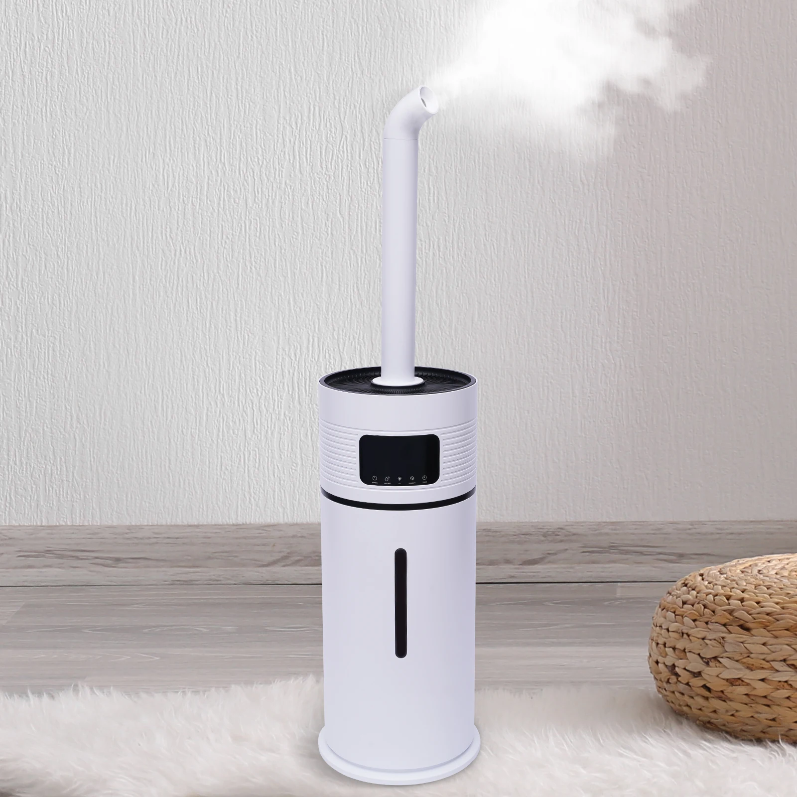 Whole House Ultrasonic Cool Mist Humidifiers with Essential Oil, Top Fill, 360 ° Nozzle, 15L, 3.96Gal