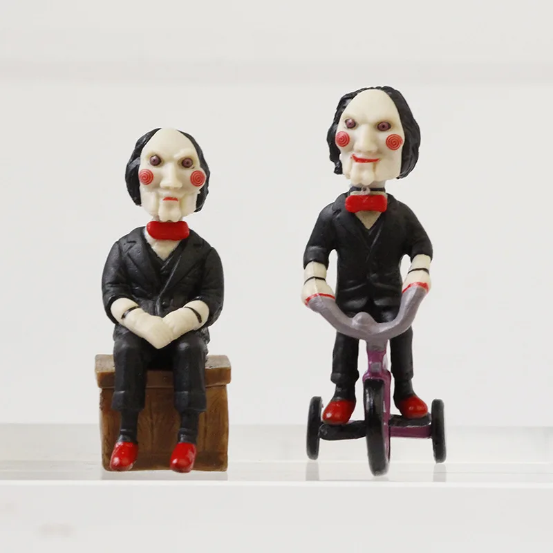 2026 NEU 2 Arten Horrorfilm Saw Billy Modellfiguren Brinquedos Figur Spielzeug Geschenk