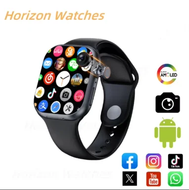 

CD20 Новые умные часы Global Edition, большой экран AMOLED 2,29 дюйма, 180° ° Вращающаяся камера, SIM-карта, Wi-Fi, GPS, Видеозвонок