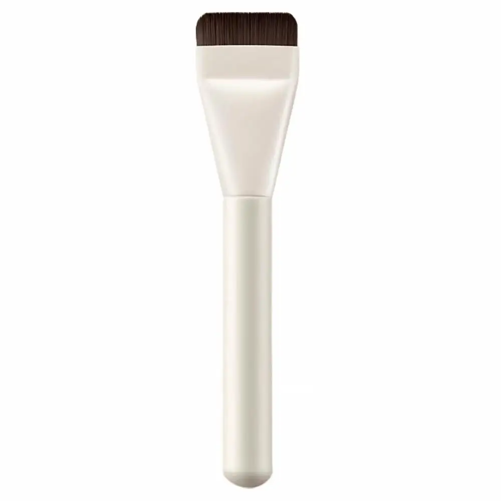 Professional Flat Foundation Brush High Quality Soft Bristles Seamless Natural Makeup Ergonomic Non Slip Handle BB Applicator