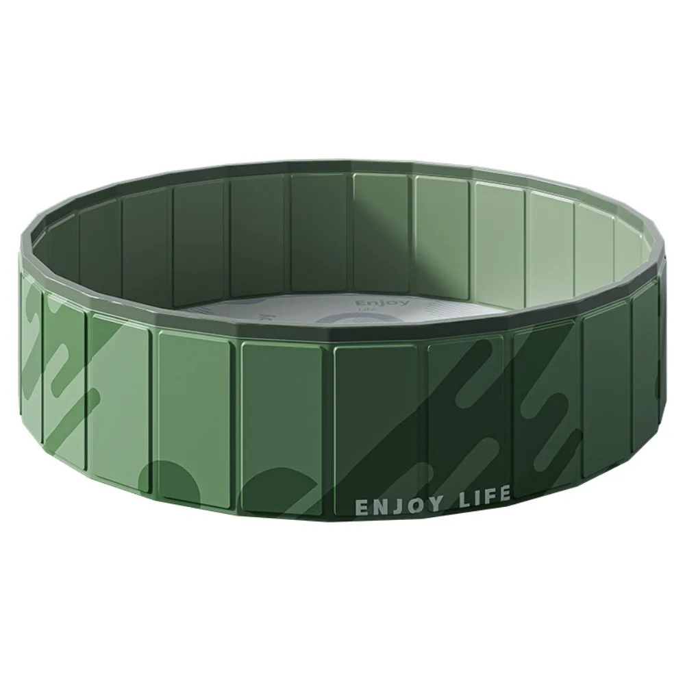 

Multifunctional 80cm No Inflatable Swimming Pool Round Play Water Bathtub Cat Dog Water Basin PVC Pet Bath Swimming Pool Outdoor