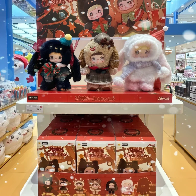 

Новинка! Серия игрушек-сюрпризов Nommi «Волшебный Рождество»: коллекционные фигурки в закрытой упаковке, аниме-стиль, милые персонажи, праздничные подарки на Новый год.