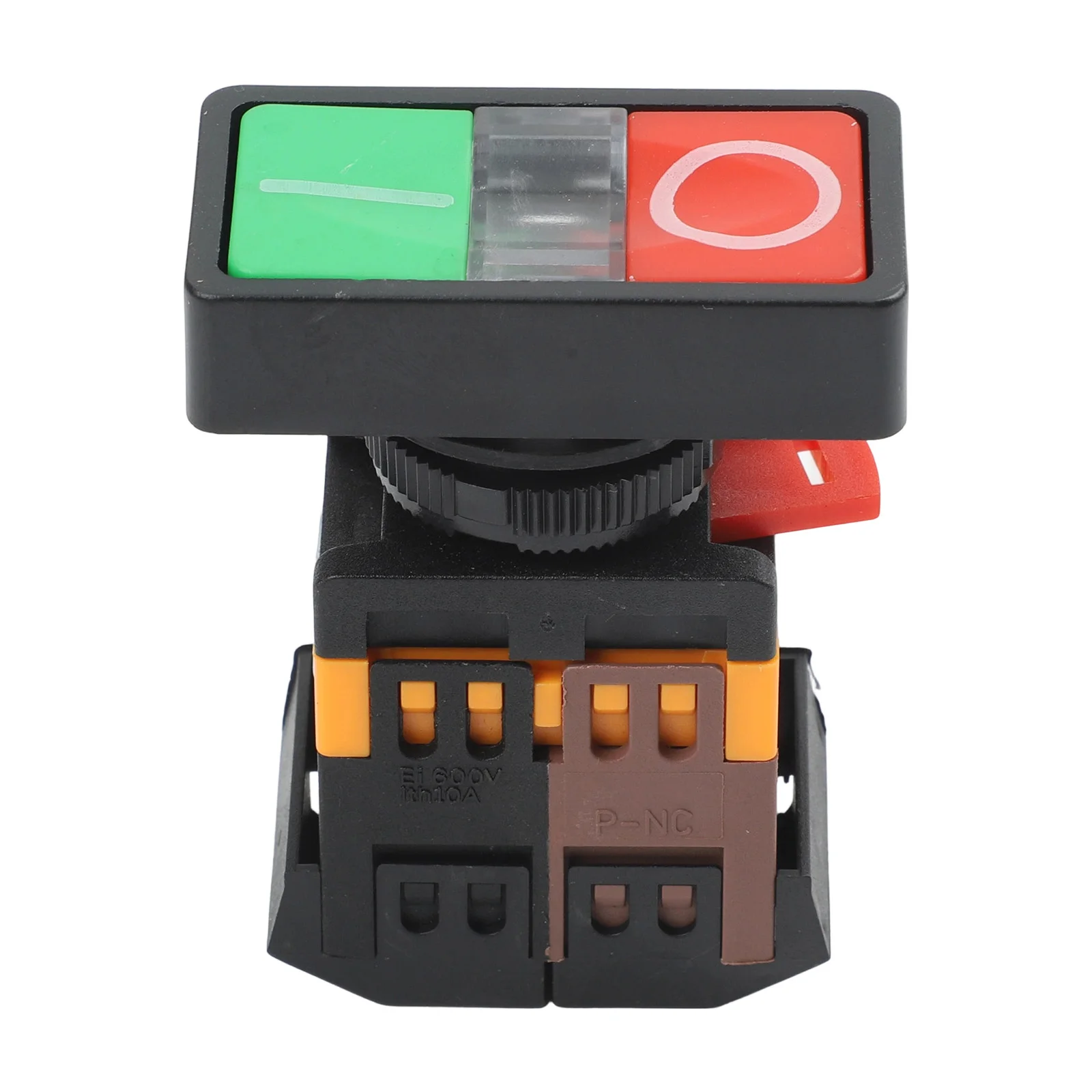 1pc Dual Button Switch With Integrated Indicator Lights Replacement Parts For Electrical Equipment Accessories