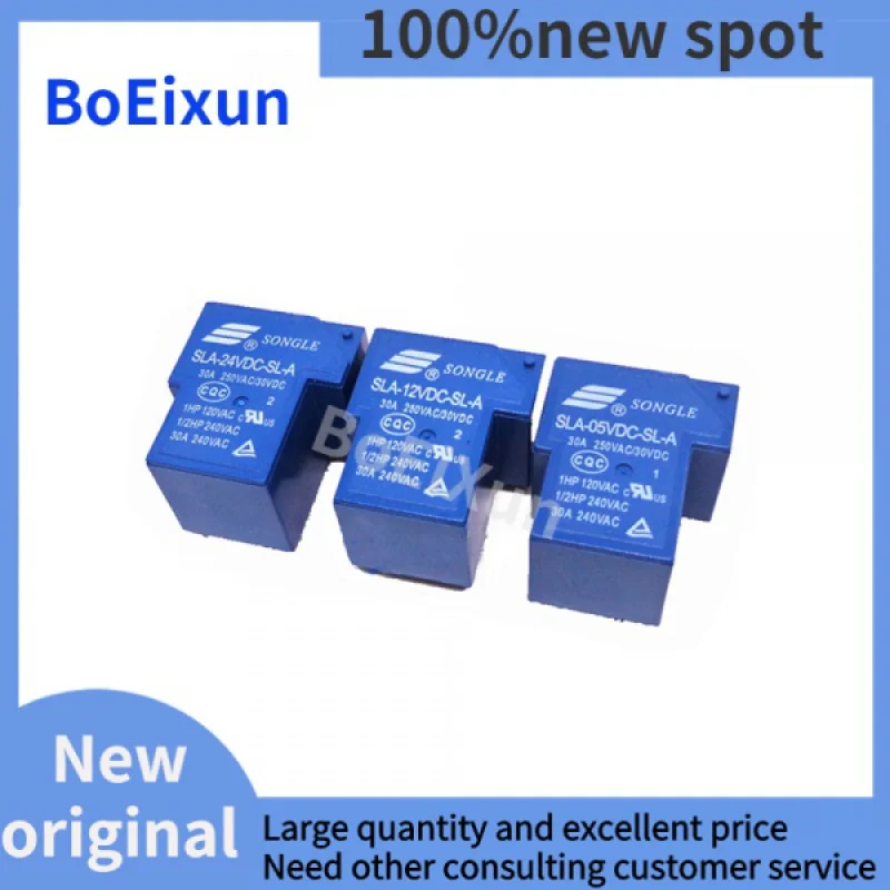 

100%NEW Relay DIP4 SLA-05VDC-SL-A SLA-09VDC-SL-A SLA-12VDC-SL-A SLA-24VDC-SL-A T90 30A