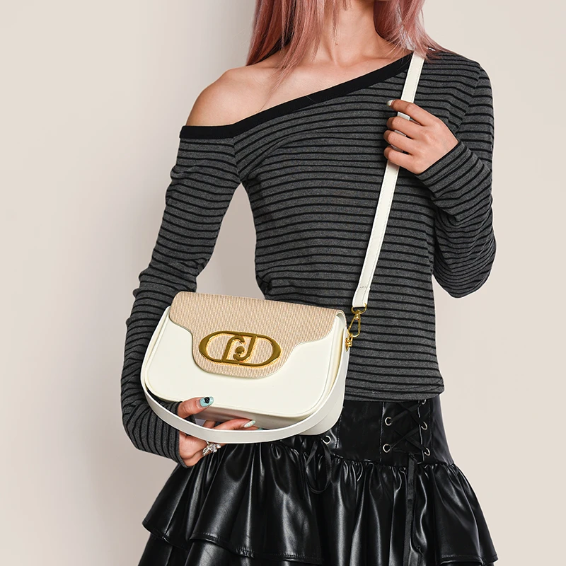 

Elegant Ladies Crossbody-Bag Handbags, Versatile Shoulder Bag Leather Design By Famous Luxury Brand Designer