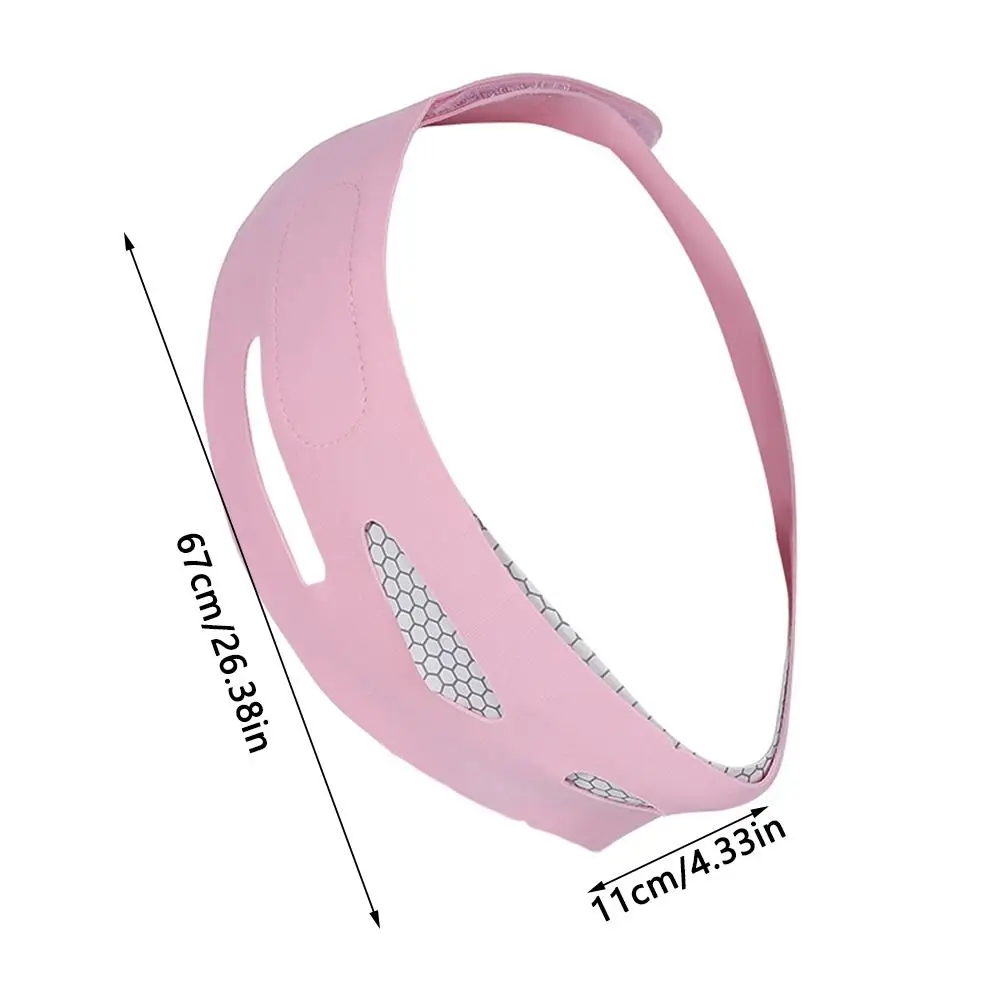 Alta qualità riduce il doppio mento traspirante guancia Lift Up Band bende antirughe per il viso V-Line Shaping Bandage Face Thin Mask