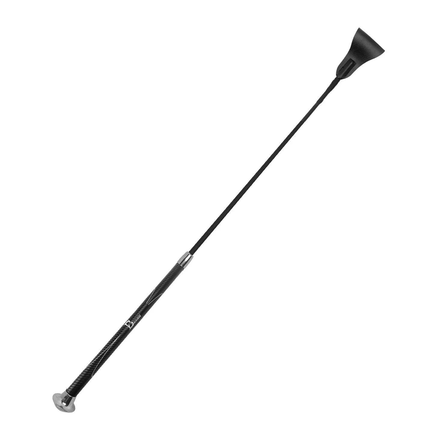 バスロン乗馬鞭障害物鞭馬術用品滑り止めカーボンロッド巻きシルク266.4cmドラゴン男女ライダー鞭