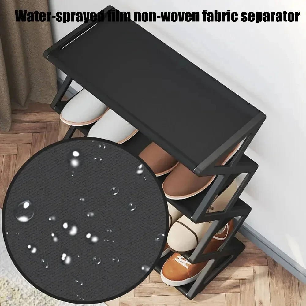 Household X-shaped Shoe Rack Assembled Shoe Cabinet Multi-functional Household Dust-proof Storage Rack One-pc Molding Save Space